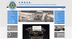 Desktop Screenshot of cnsas.ro