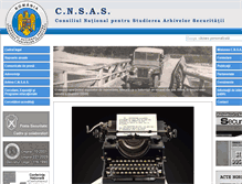Tablet Screenshot of cnsas.ro
